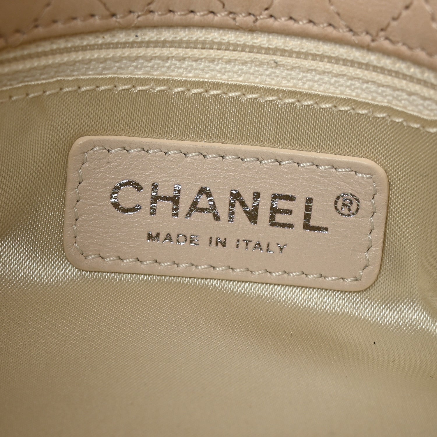 Chanel Lambskin Medium Soft and Chain Flap Beige 6 of 11