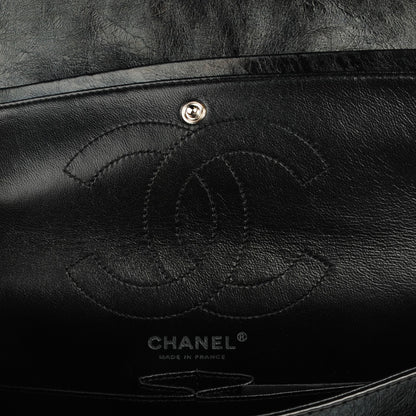 Chanel CHANELGlazed Calfskin Quilted 2.55 Reissue 226 Flap Black 7 of 9