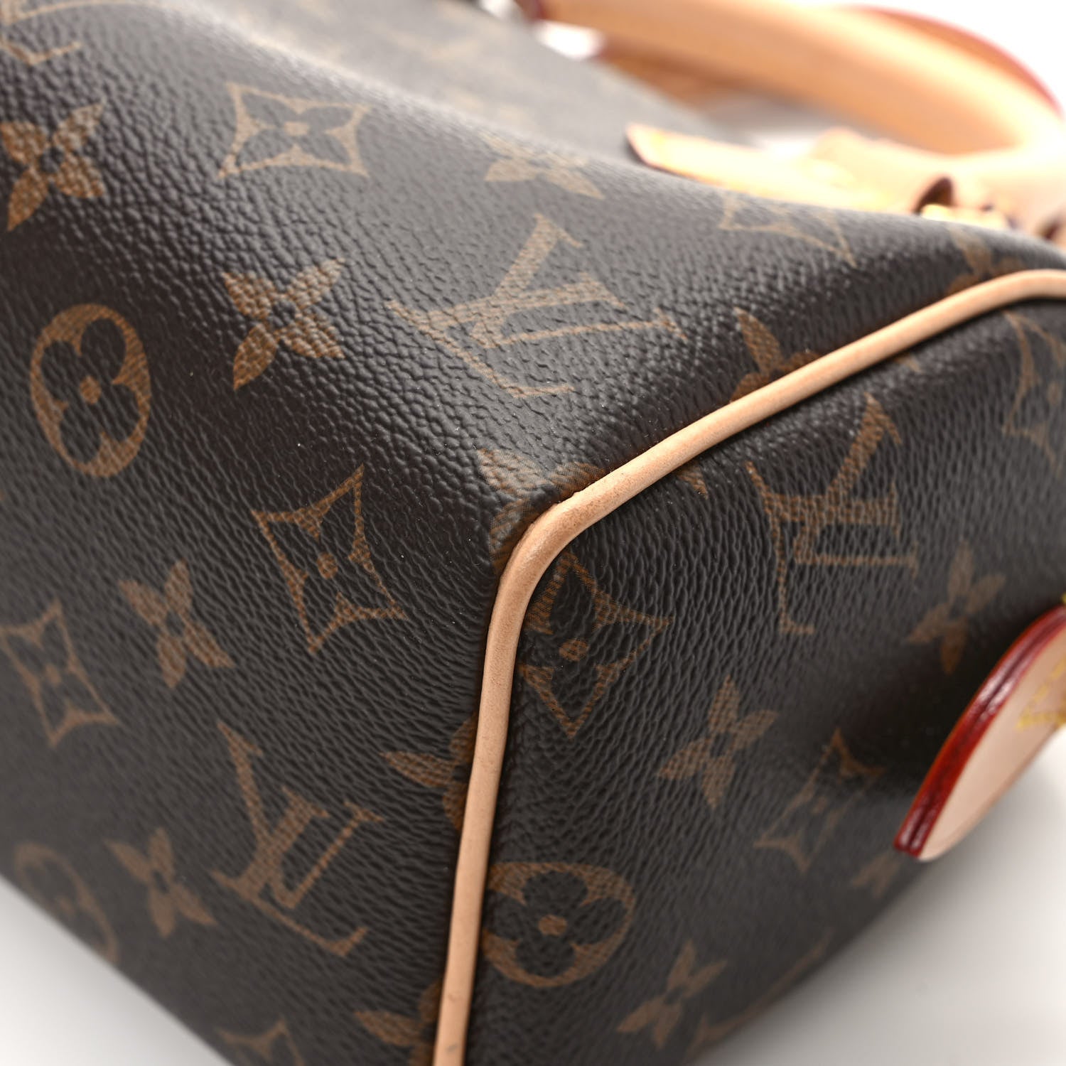 Louis Vuitton Monogram Speedy Bandouliere 20 Beige 10 of 13