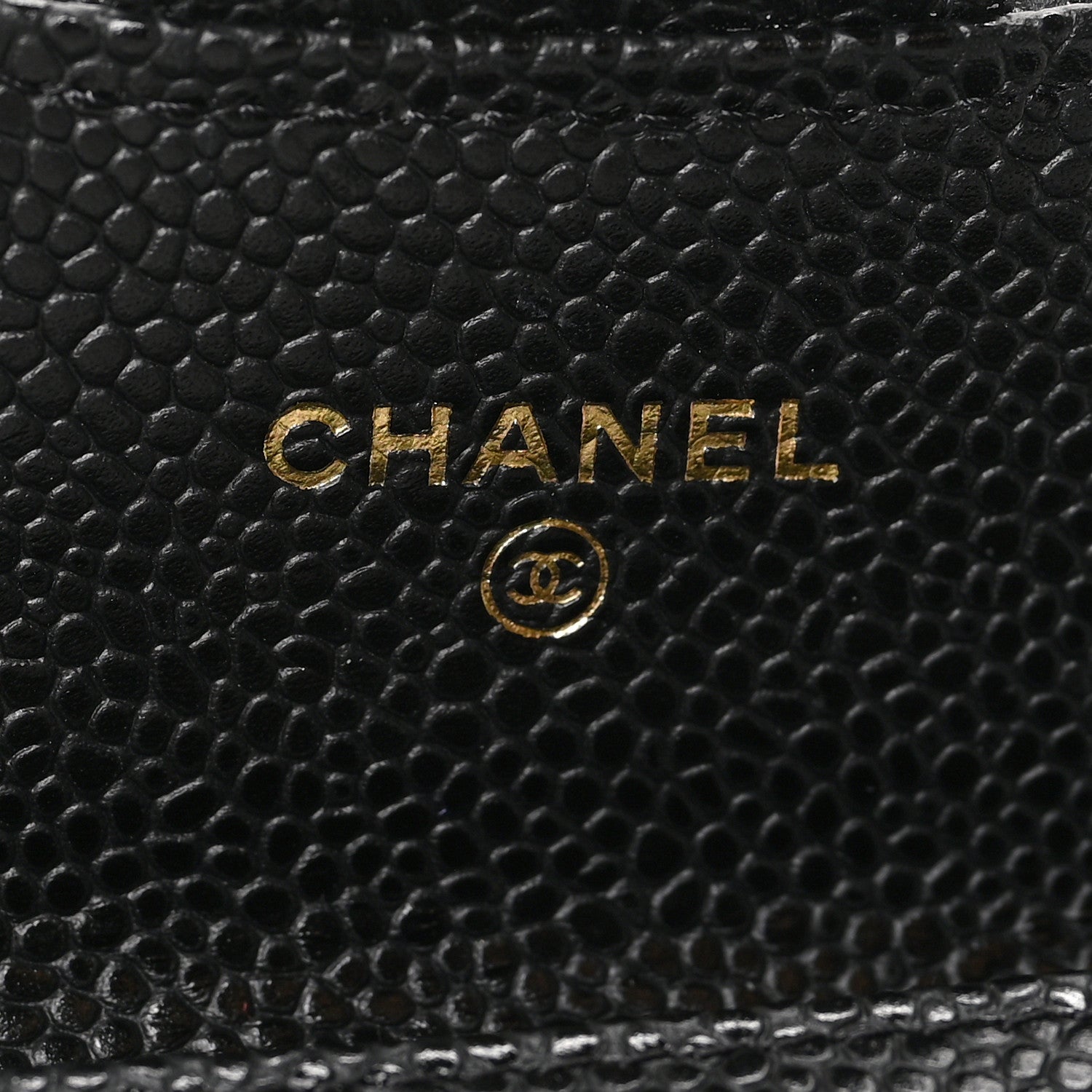 Chanel Caviar Quilted Flap Card Holder Wallet Black 5 of 9