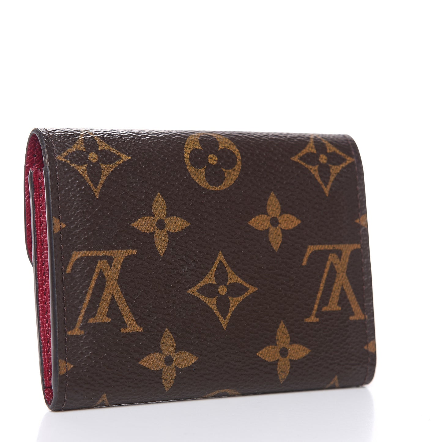 Monogram Rosalie Coin Purse Fuchsia