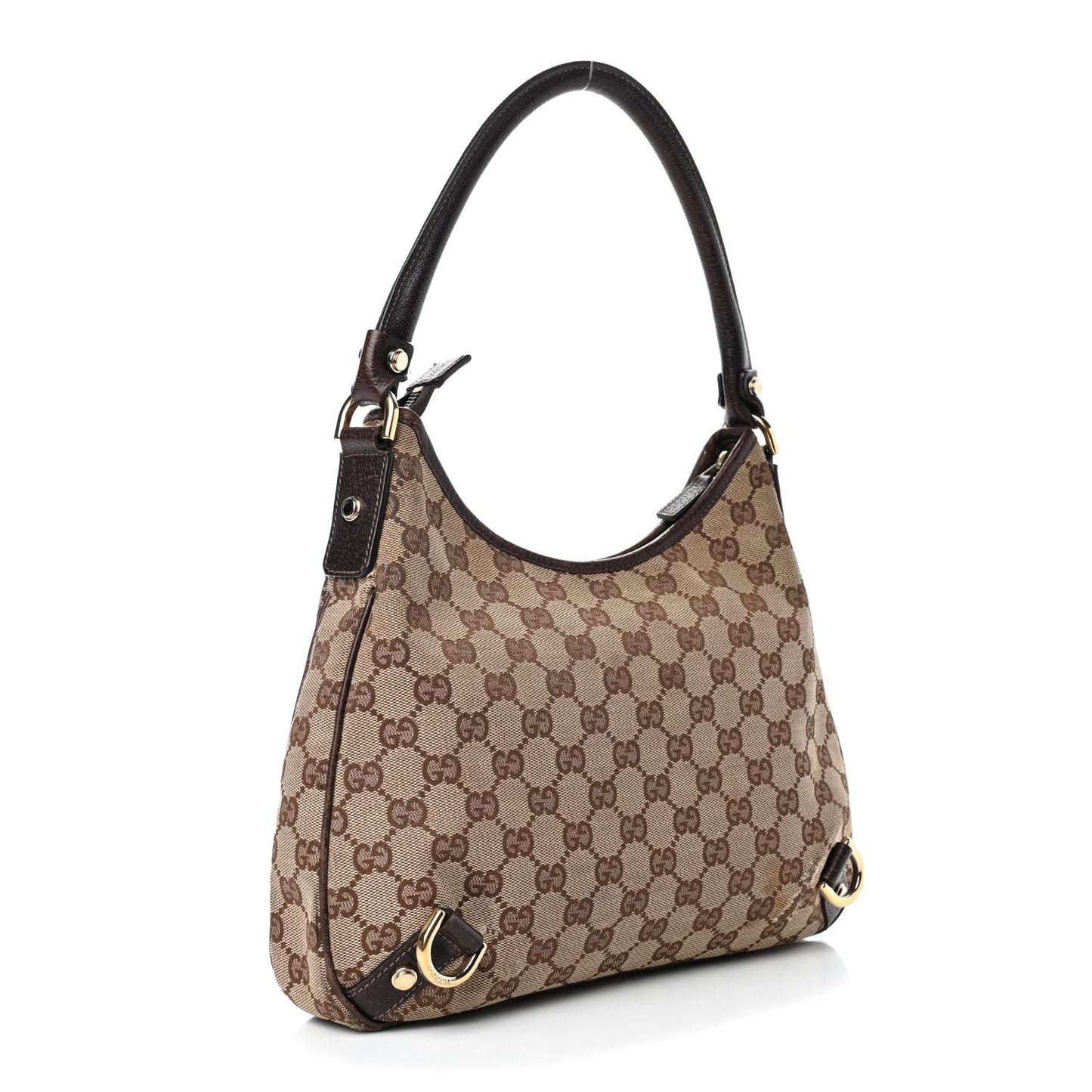 Monogram Medium Abbey D Ring Hobo Brown