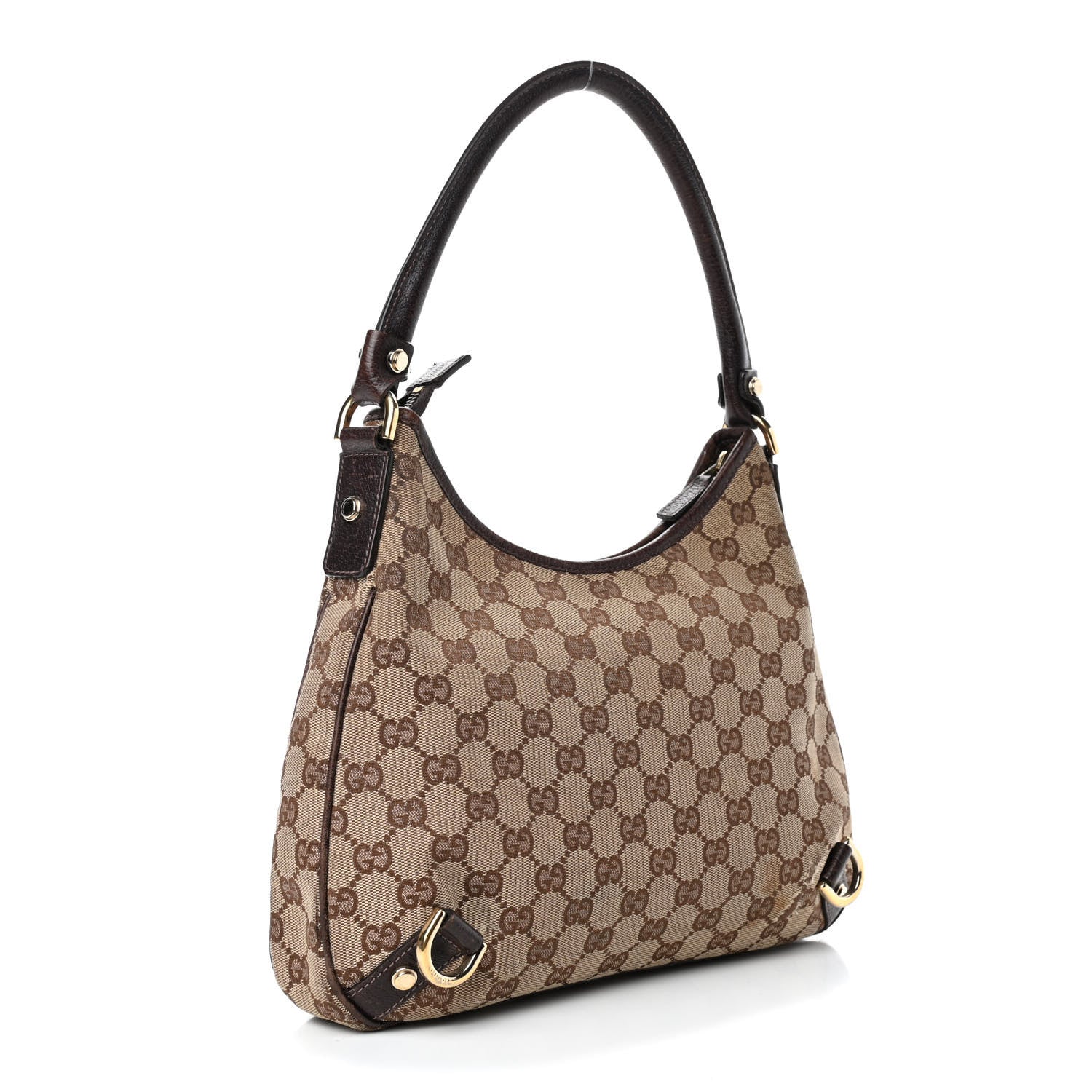 Gucci Monogram Medium Abbey D Ring Hobo Brown 2 of 4