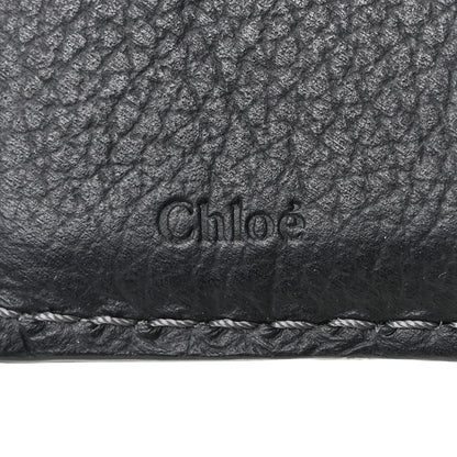 Chloe Grained Calfskin Marcie Square Wallet Black 7 of 10