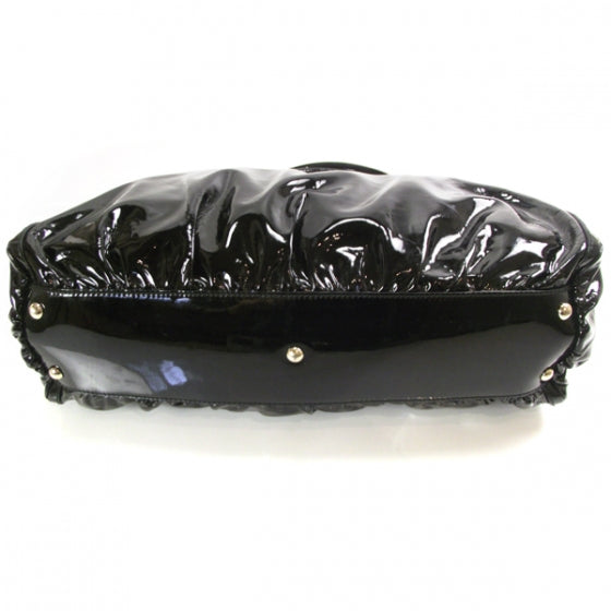 Patent D Gold Tote Black