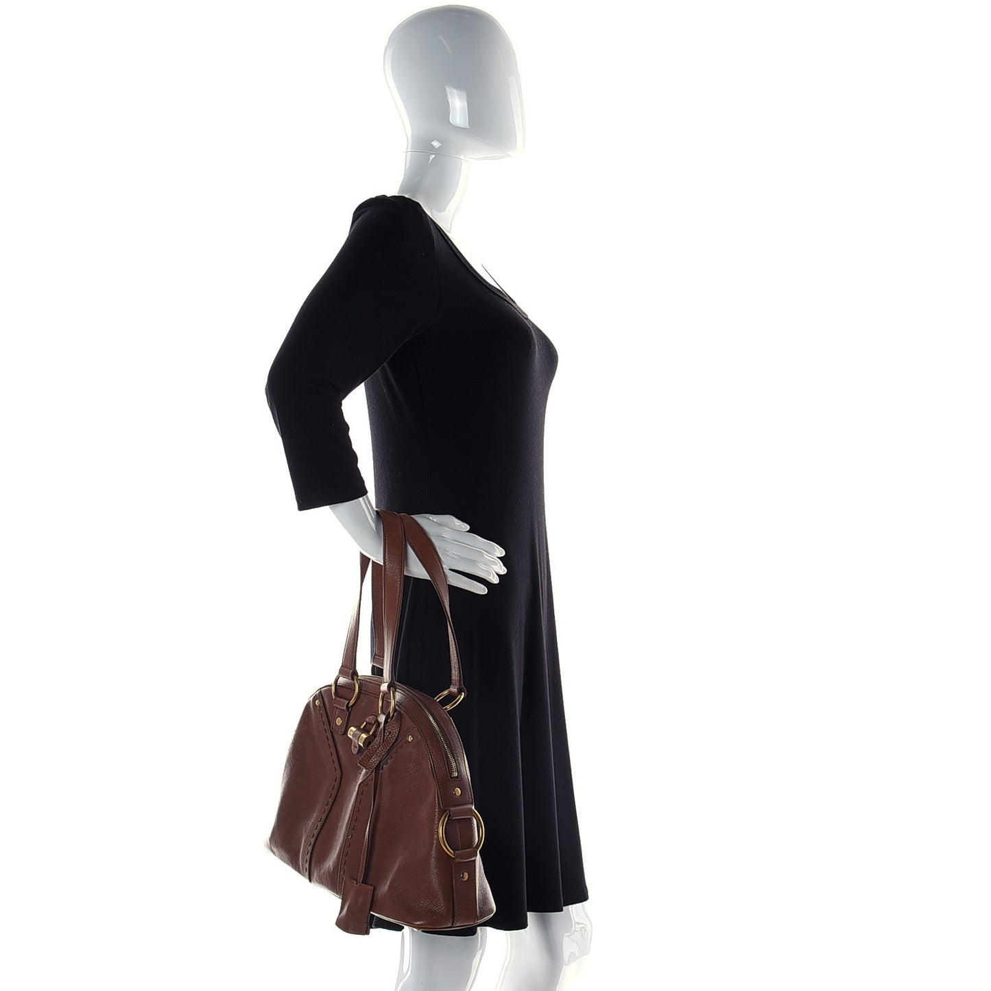 Calfskin Medium Muse Tan