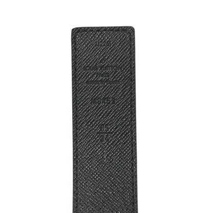 Louis Vuitton Calfskin Monogram 30mm LV Initiales Reversible Belt 85 34 Black 3 of 5