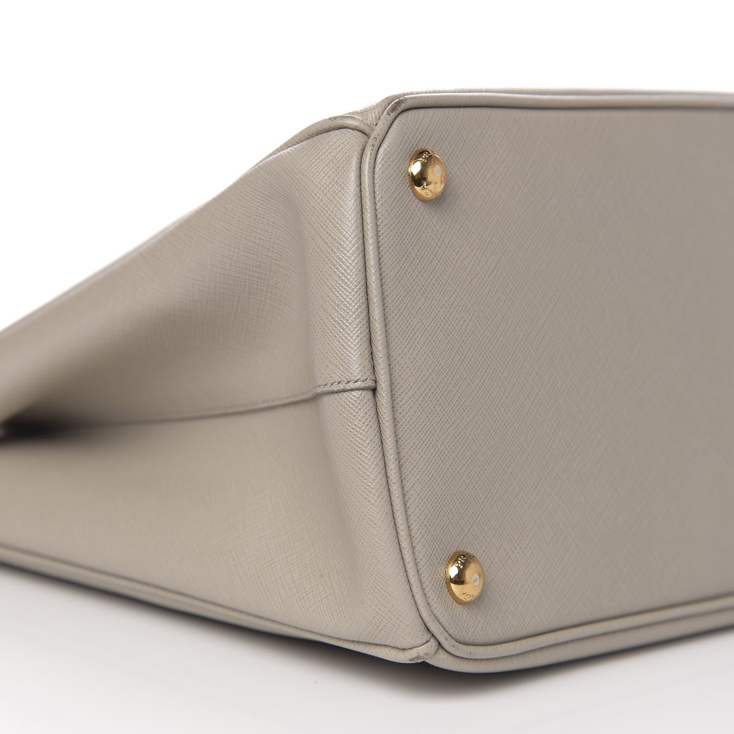Prada Saffiano Medium Galleria Double Zip Tote Pomice 8 of 10