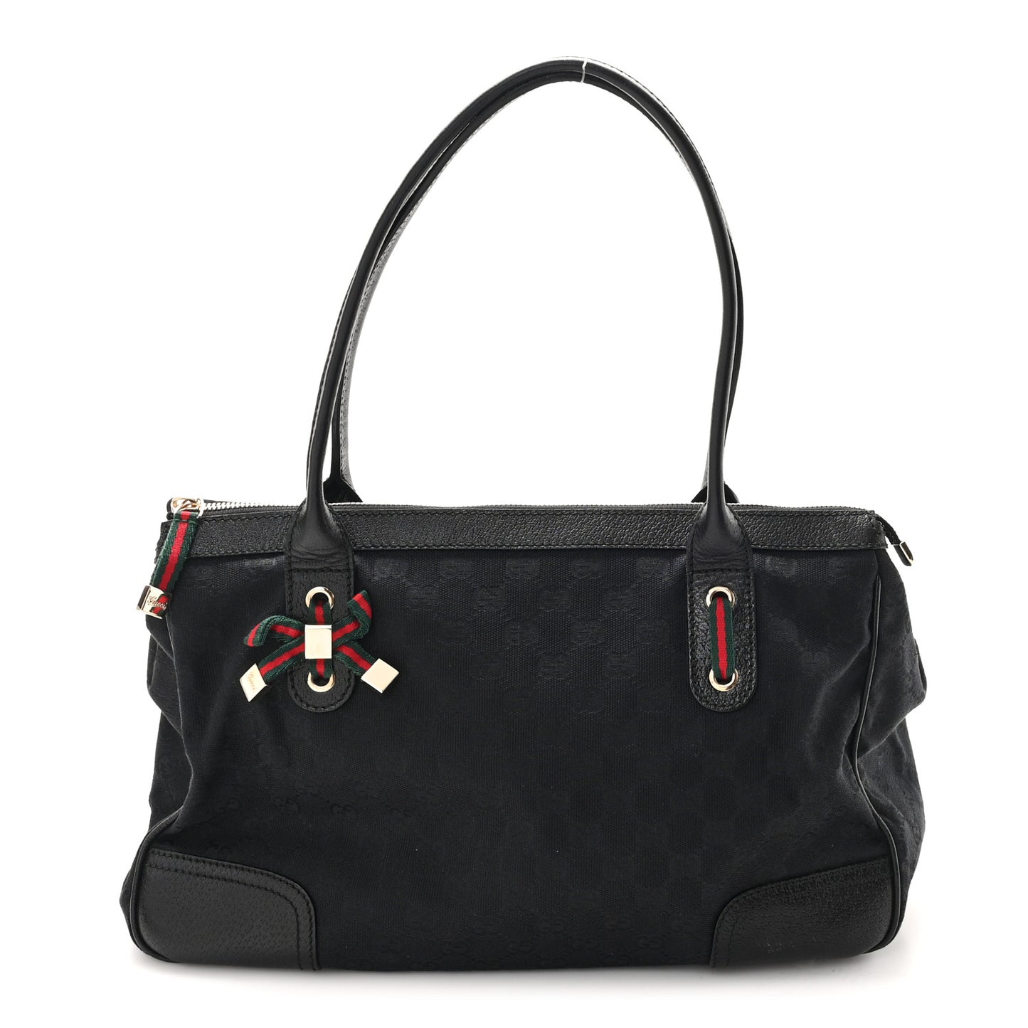 Monogram Medium Princy Tote Black