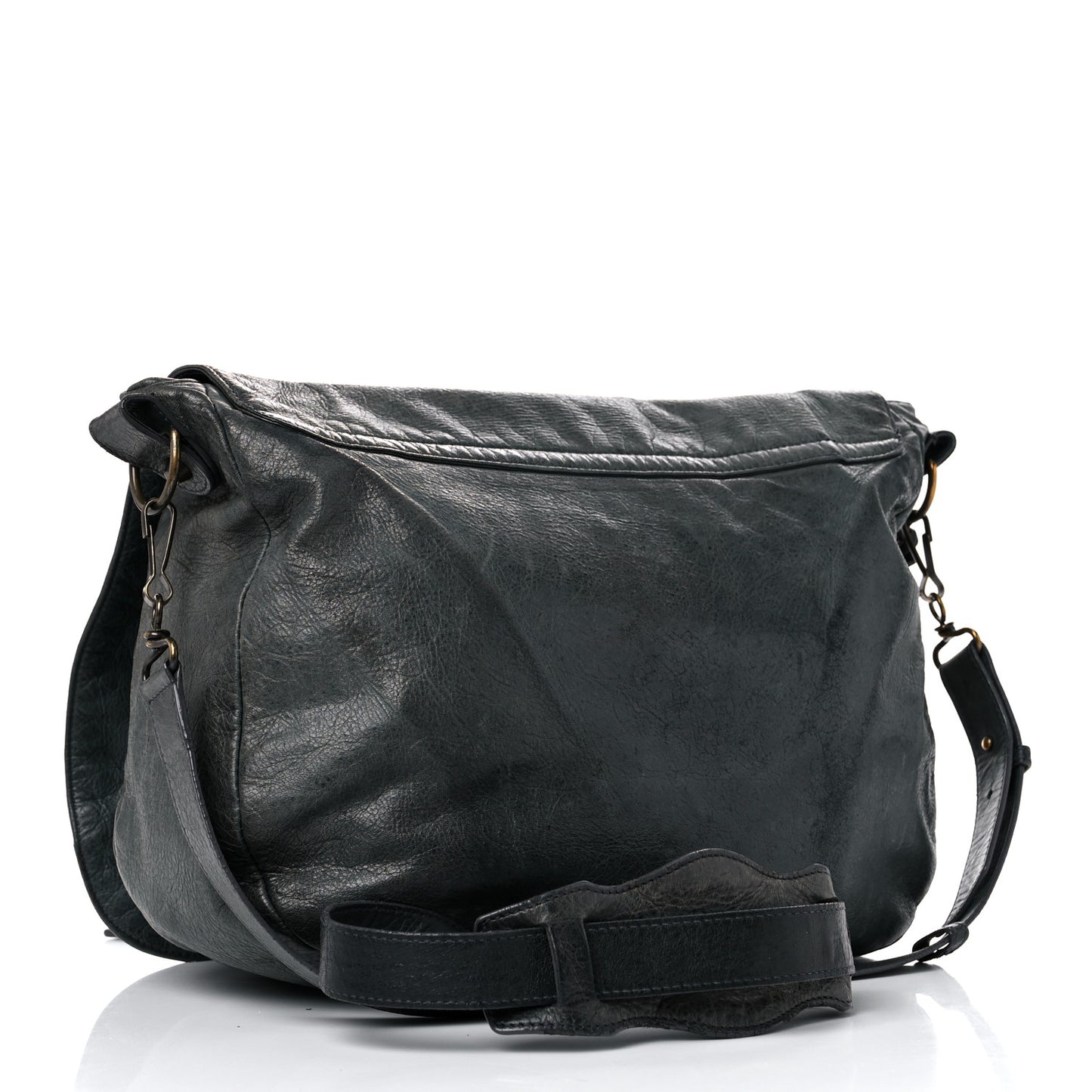 Agneau Classic Hardware Folk Messenger Anthracite