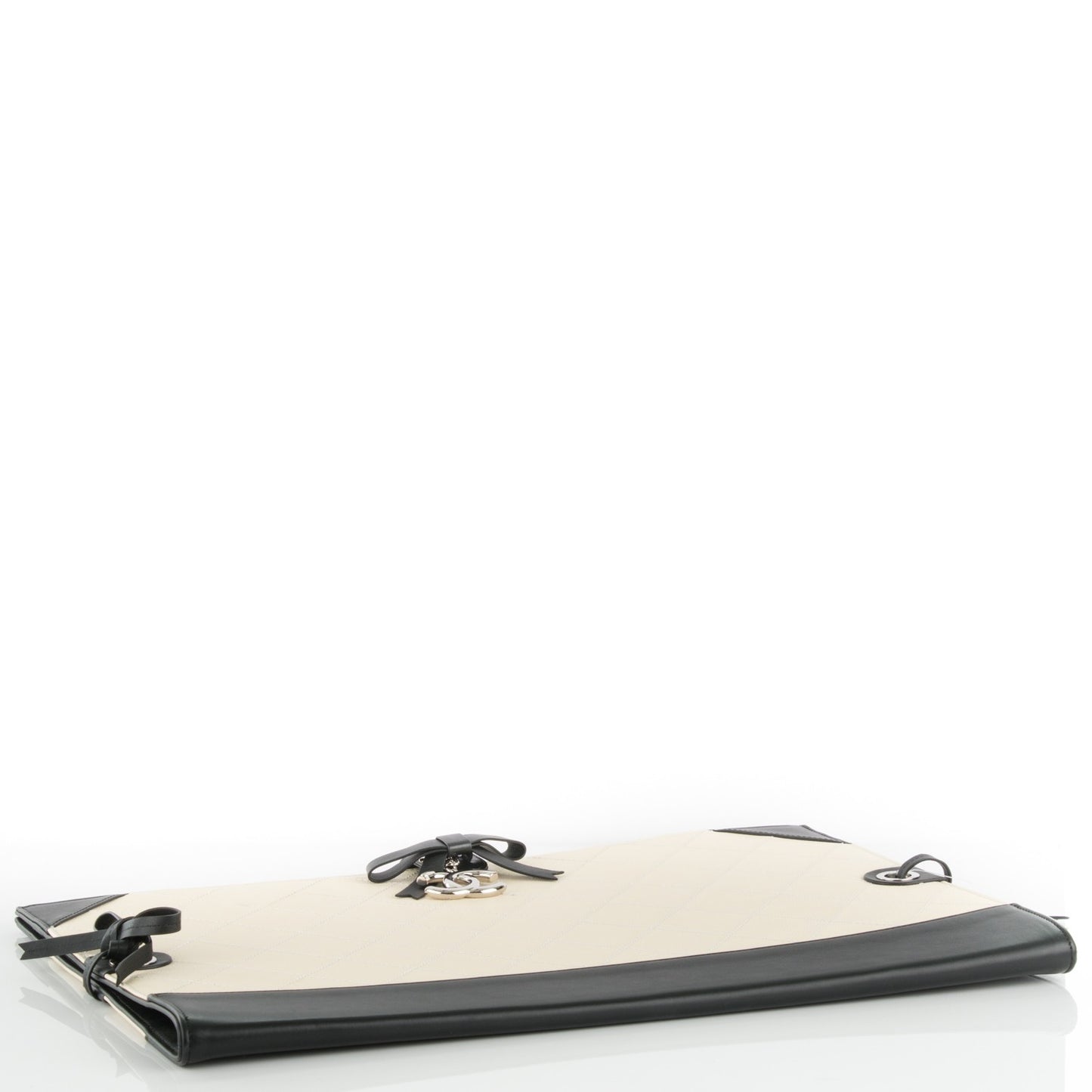 Caviar Stitched Bowtie Drawing Portfolio Dark White Black