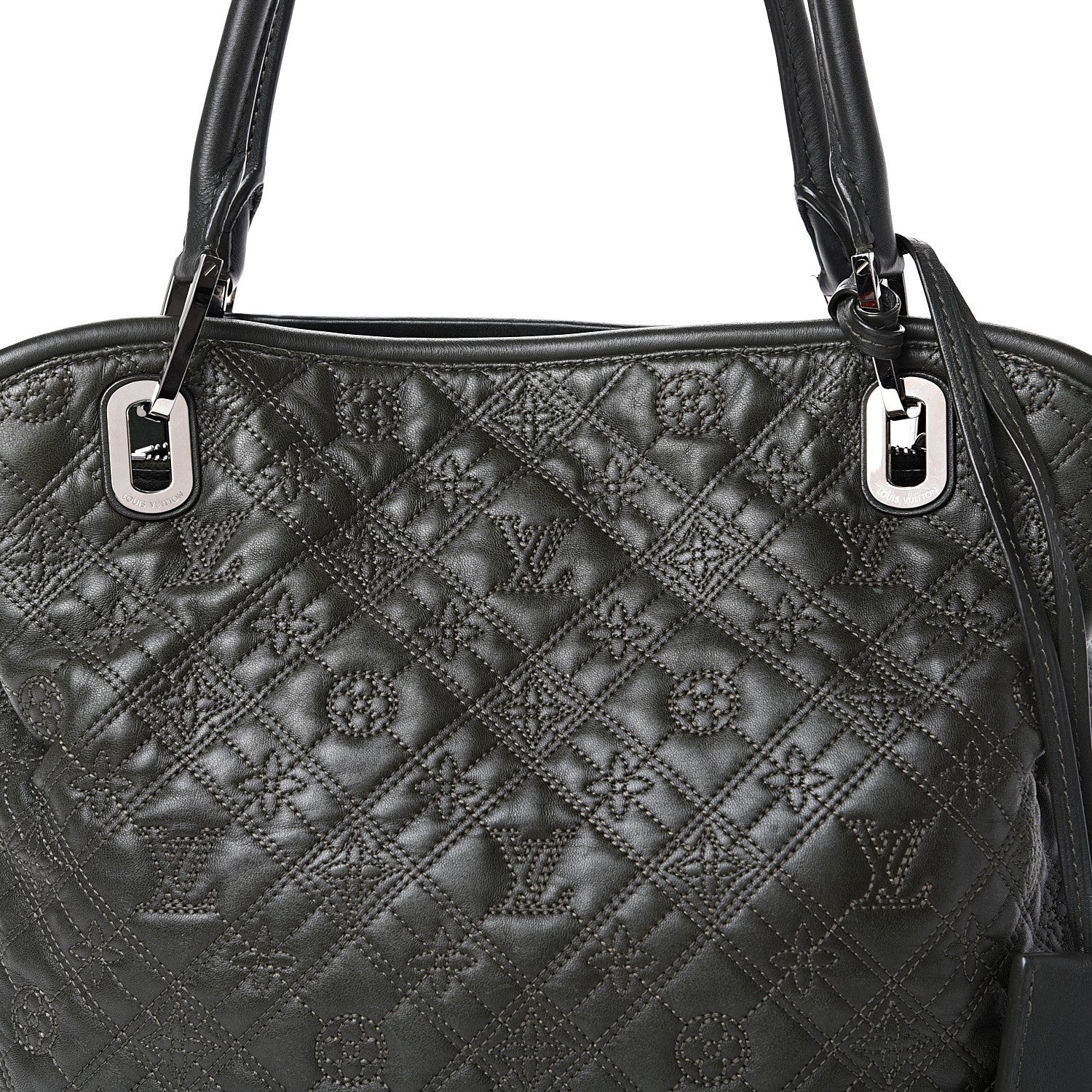 Louis Vuitton Monogram Lambskin Antheia Lilia PM Vert Bronze 7 of 11