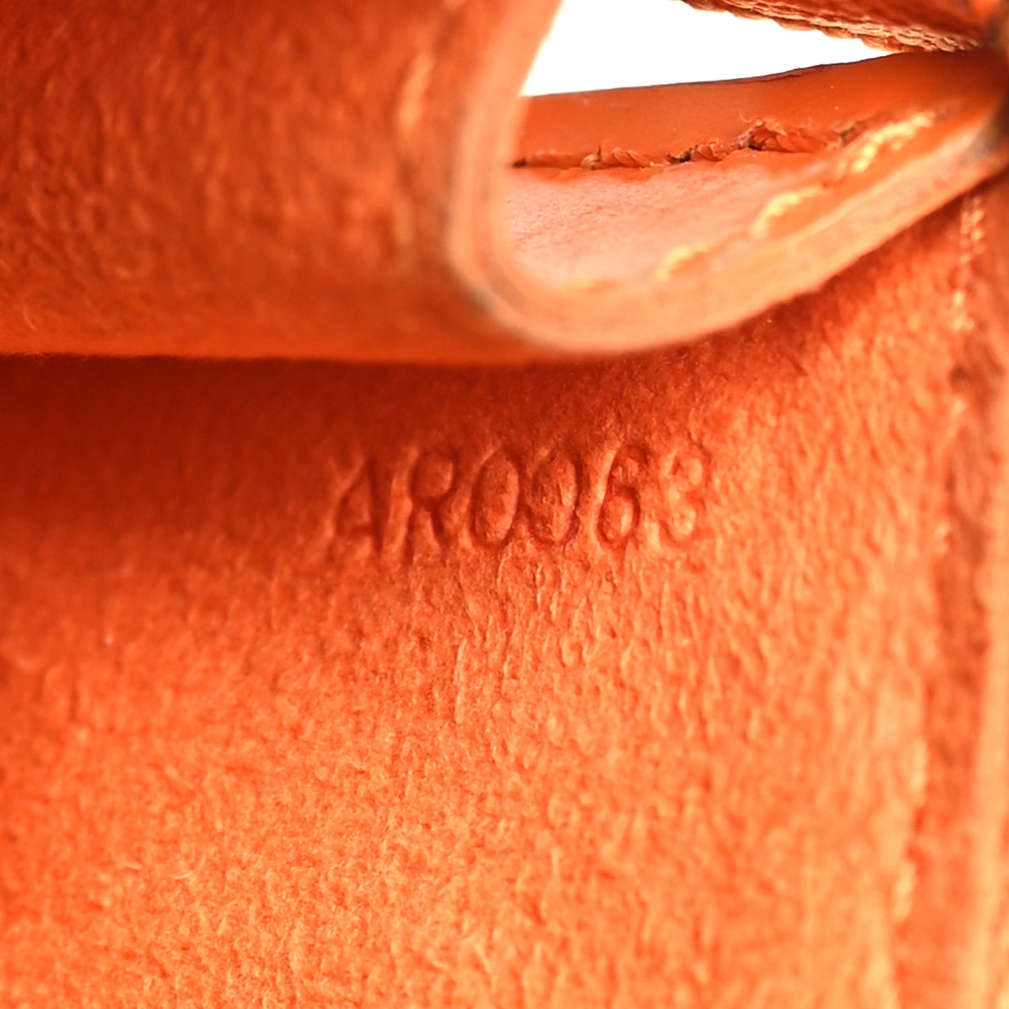 Epi Pochette Accessories 24 Mandarin