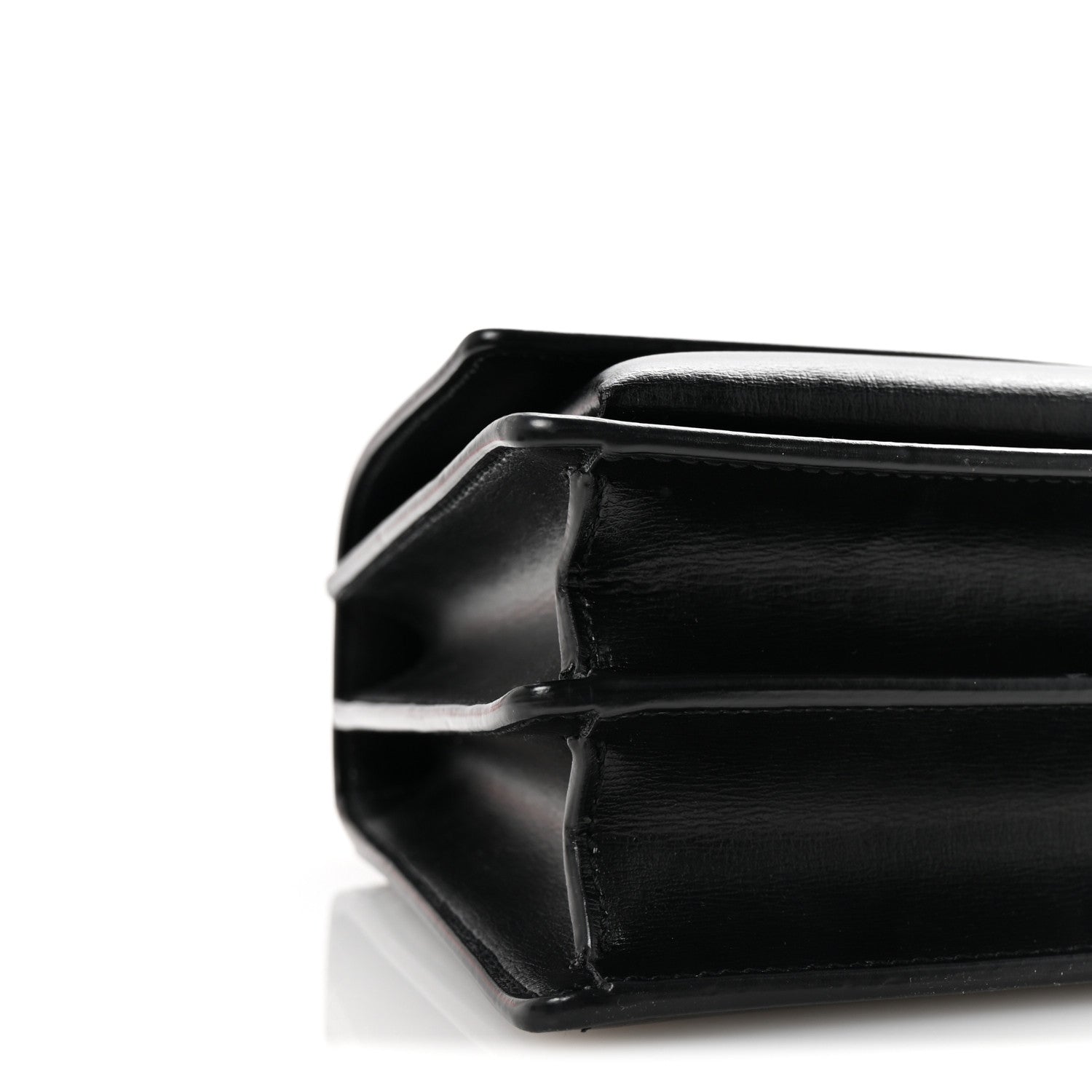 Saint Laurent Calfskin Medium Monogram Sunset Black 8 of 9