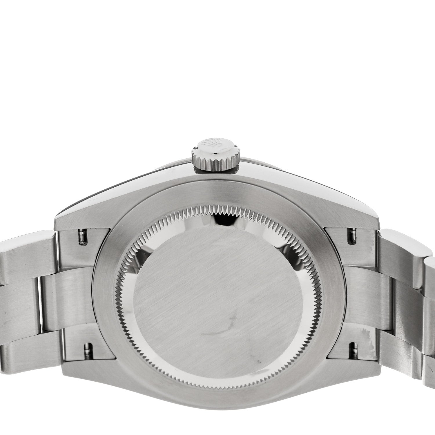 Rolex Stainless Steel 41mm Oyster Perpetual Watch Lavender 134300 4 of 5