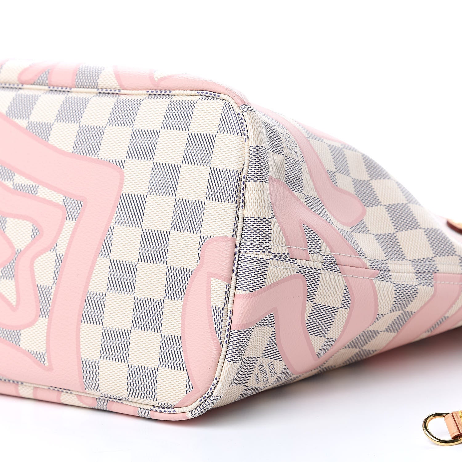 Louis Vuitton Damier Azur Tahitienne Neverfull MM 10 of 22