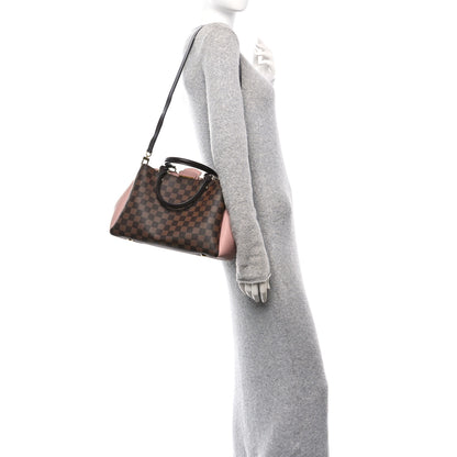 Louis Vuitton Damier Ebene Cuir Taurillon Brittany Magnolia 2 of 10