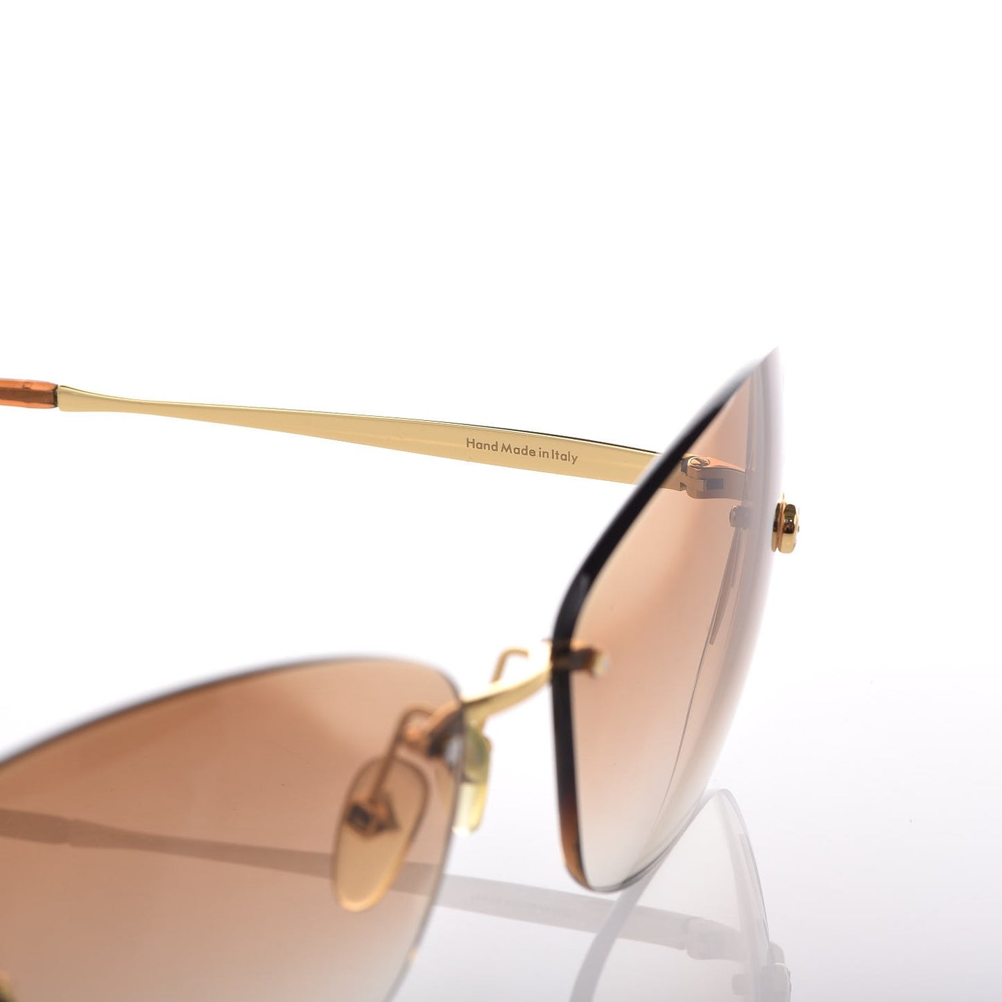 Lily Sunglasses Z0371U Brown Glitter