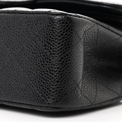 Chanel Caviar Quilted Small Double Flap Black 10 of 10