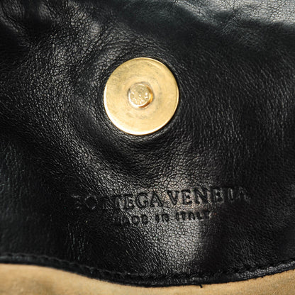 Bottega Veneta Vintage Nappa Intrecciato Fringe Hobo Nero Black 6 of 8