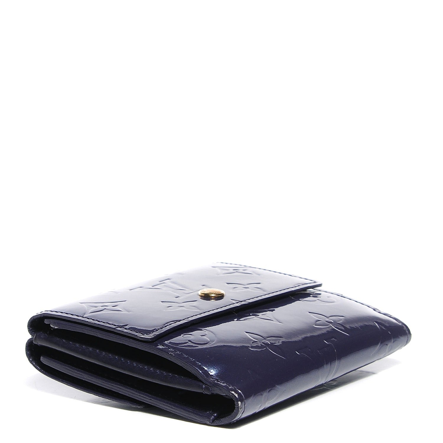 Louis Vuitton Vernis Elise Wallet Indigo 4 of 7