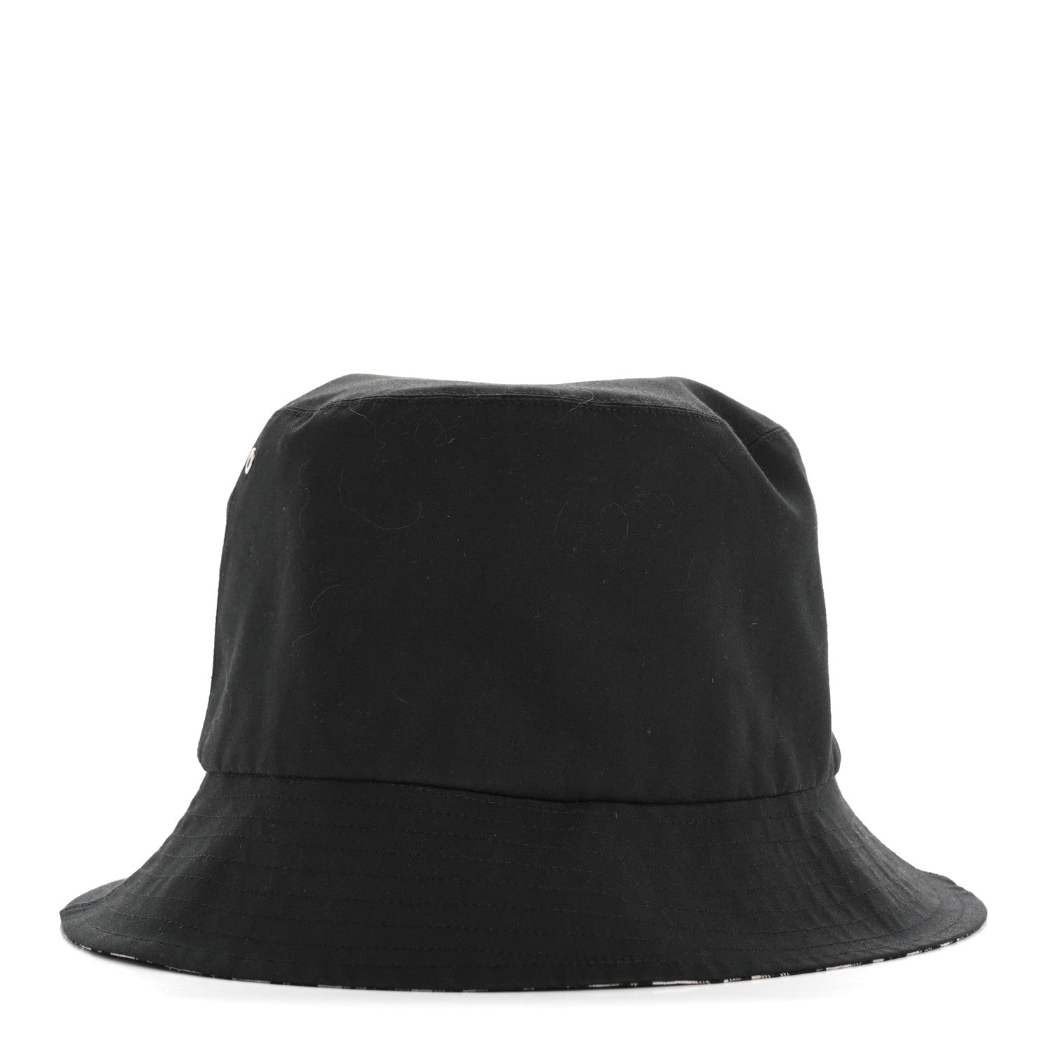 Christian Dior Nylon Oblique Reversible Teddy-D Brim Bucket Hat Beige 8 of 10