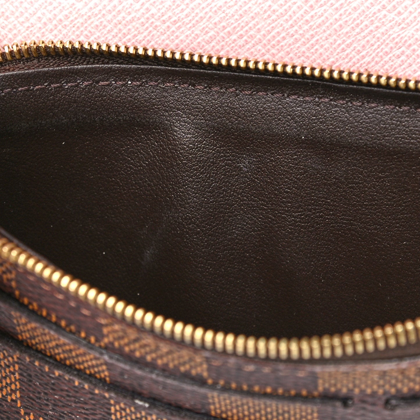 Damier Ebene Emilie Wallet Rose Ballerine