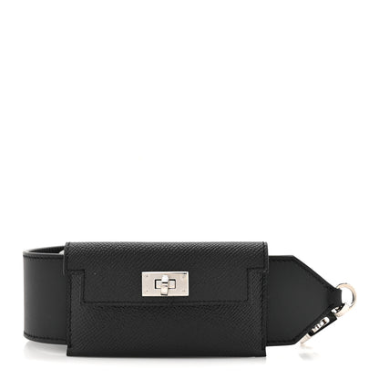 Hermes Swift Epsom Pocket Kelly Shoulder Strap Black 1 of 7
