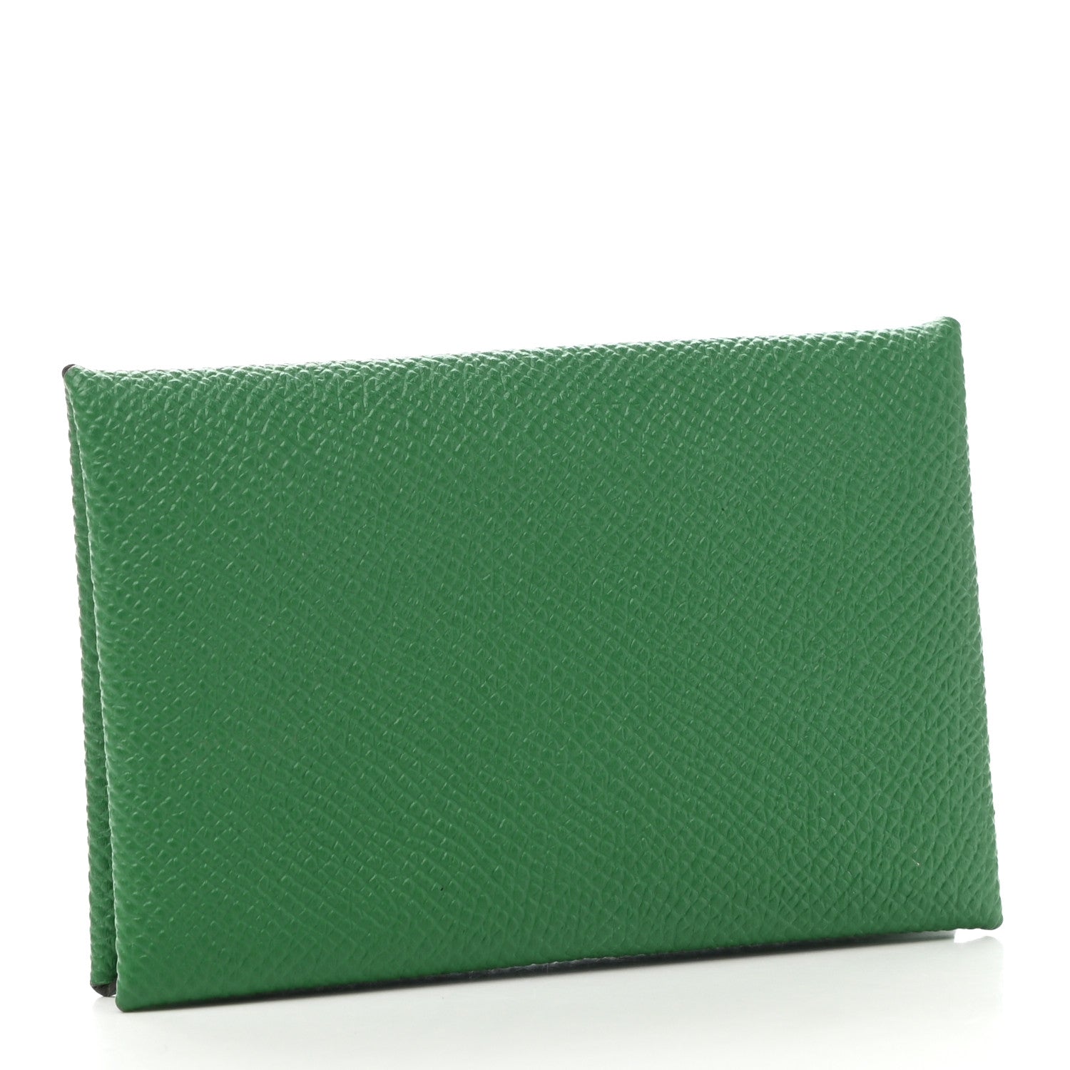Hermes Epsom Calvi Card Case Cactus 2 of 7
