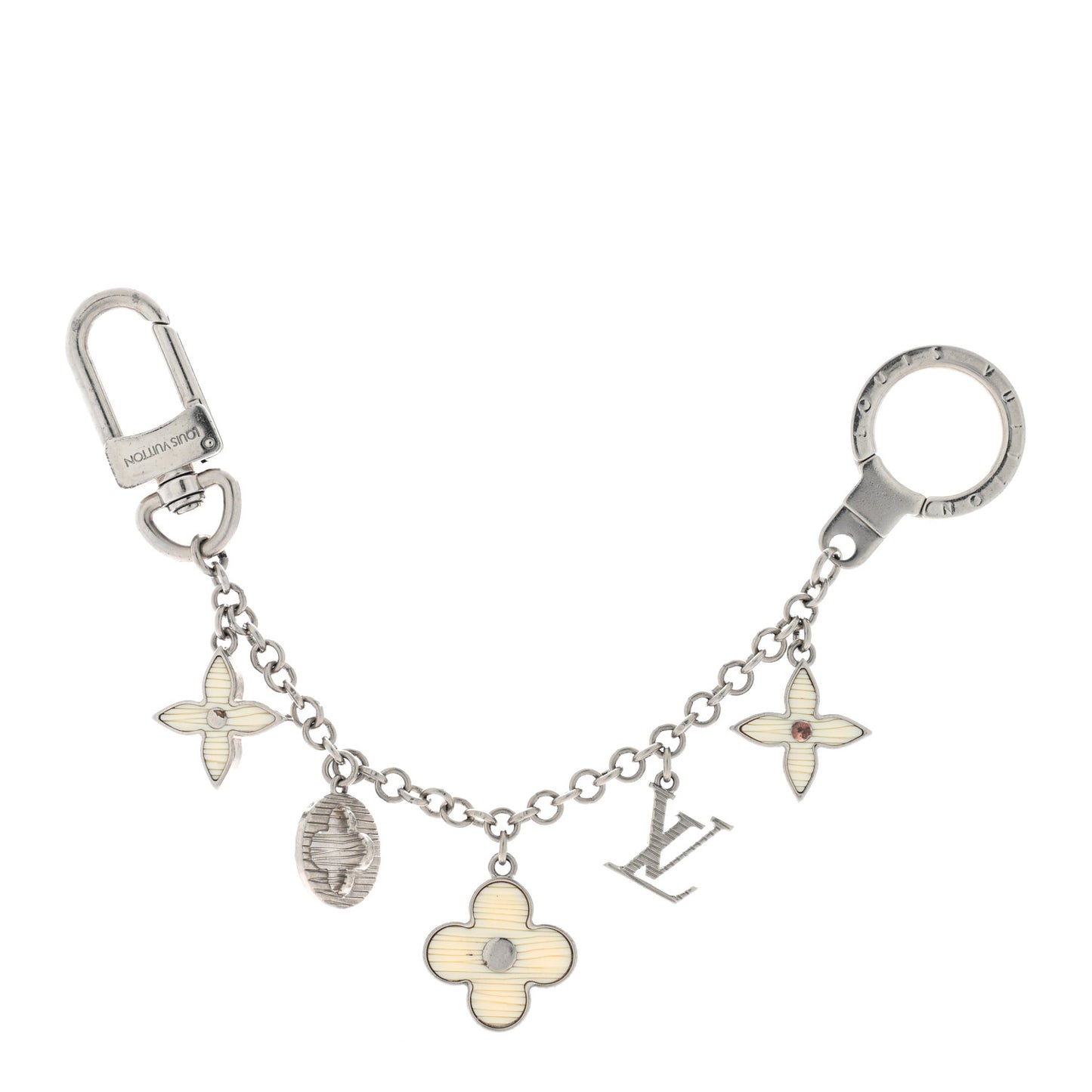 Fleur d'Epi Bag Charm Chain Ivory