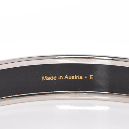 Hermes Enamel Printed Narrow Bracelet 70 5 of 7