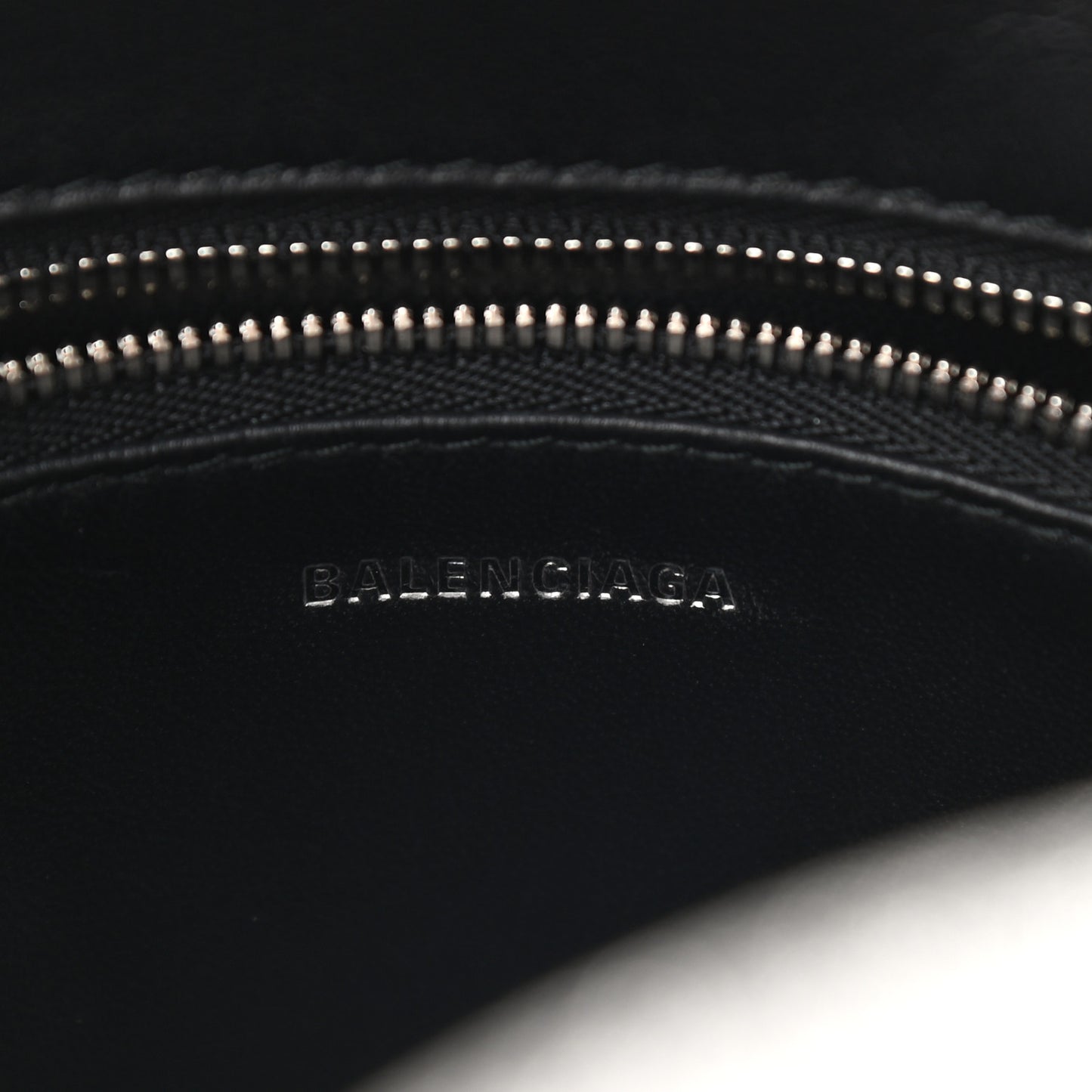 Glitter XS Triangle Duffle Argent Black