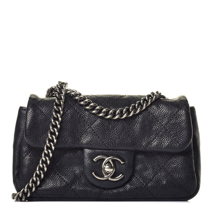 Chanel Caviar Quilted Mini Simply CC Flap Black 1 of 9