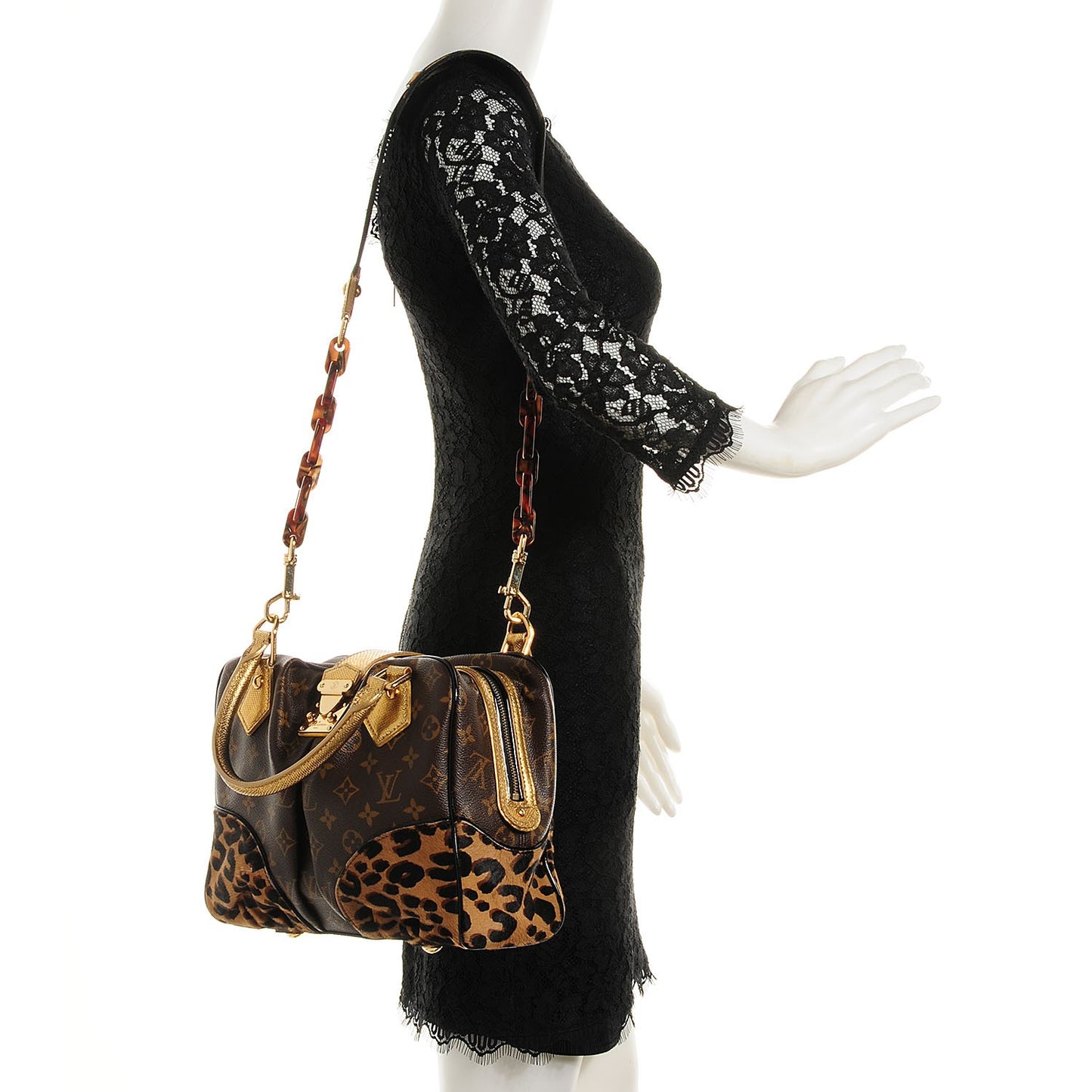 Monogram Leopard Adele