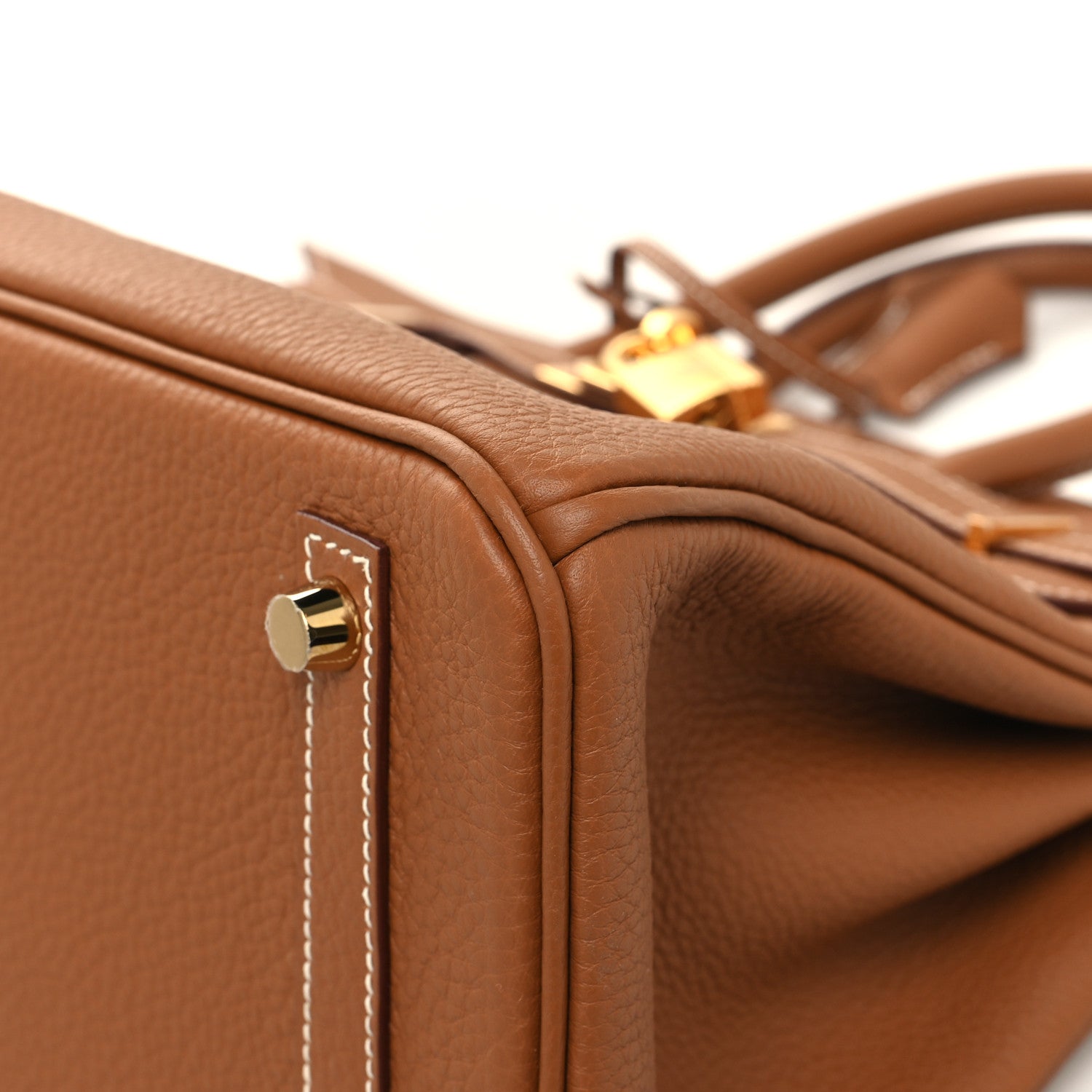 Hermes Togo BIRKIN 30 Gold 10 of 12