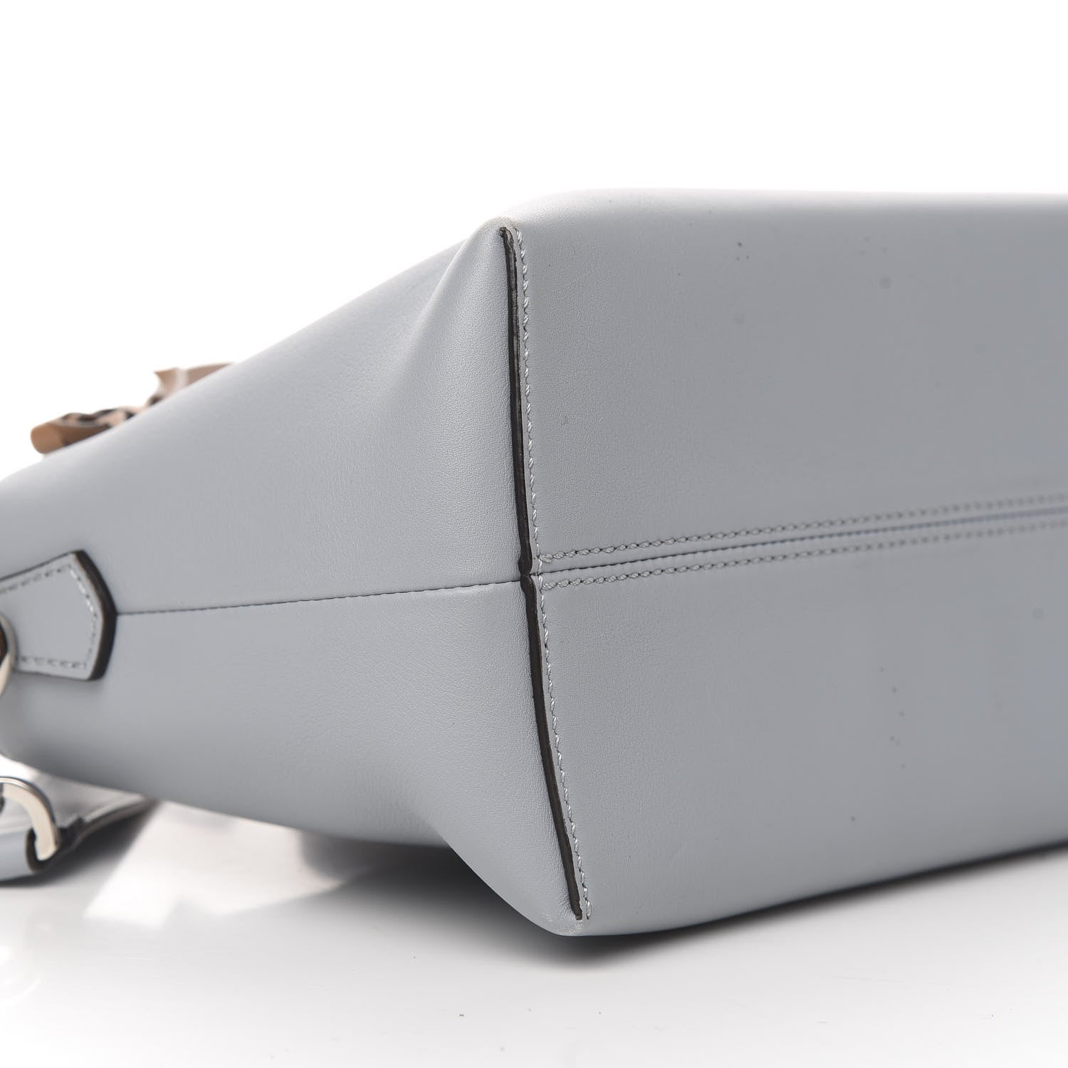Fendi Vitello Dolce Knotted Medium By The Way Boston Bag Polvere Orzo Multicolor 8 of 10