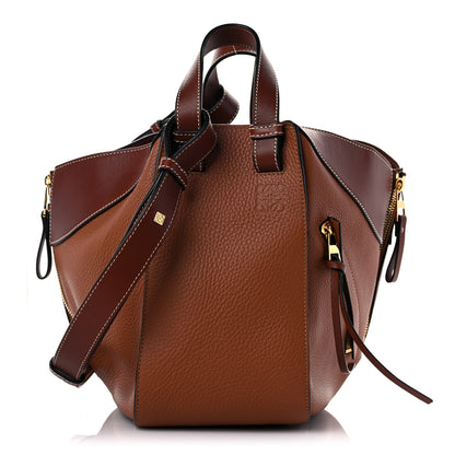 Loewe Grained Calfskin Small Hammock Shoulder Bag Tan 2 of 13