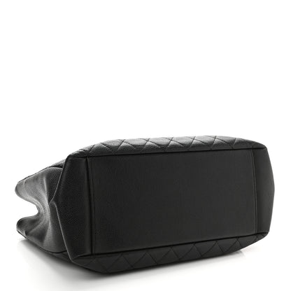 Chanel Caviar Quilted Grand Shopping Tote GST Black 4 of 12