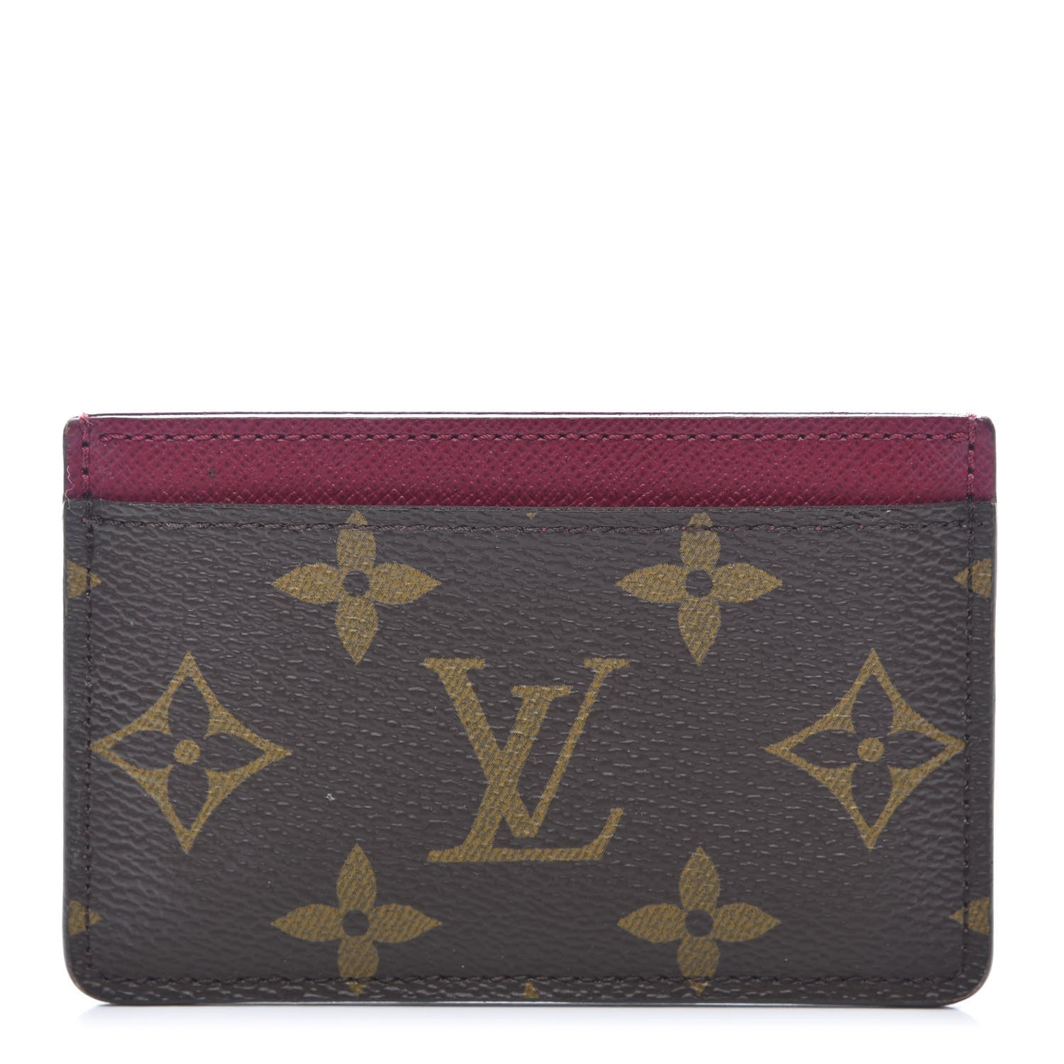 Louis Vuitton Monogram Card Holder Fuchsia 1 of 8