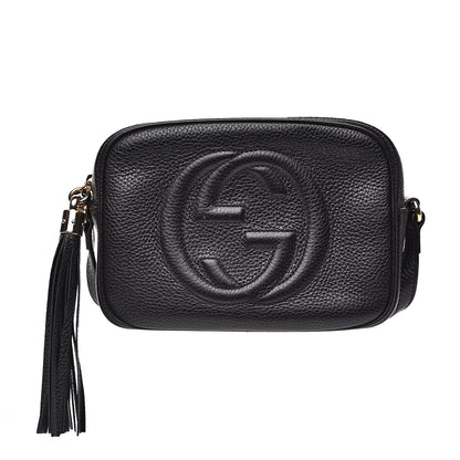 Gucci Pebbled Calfskin Small Soho Disco Bag Black 1 of 12