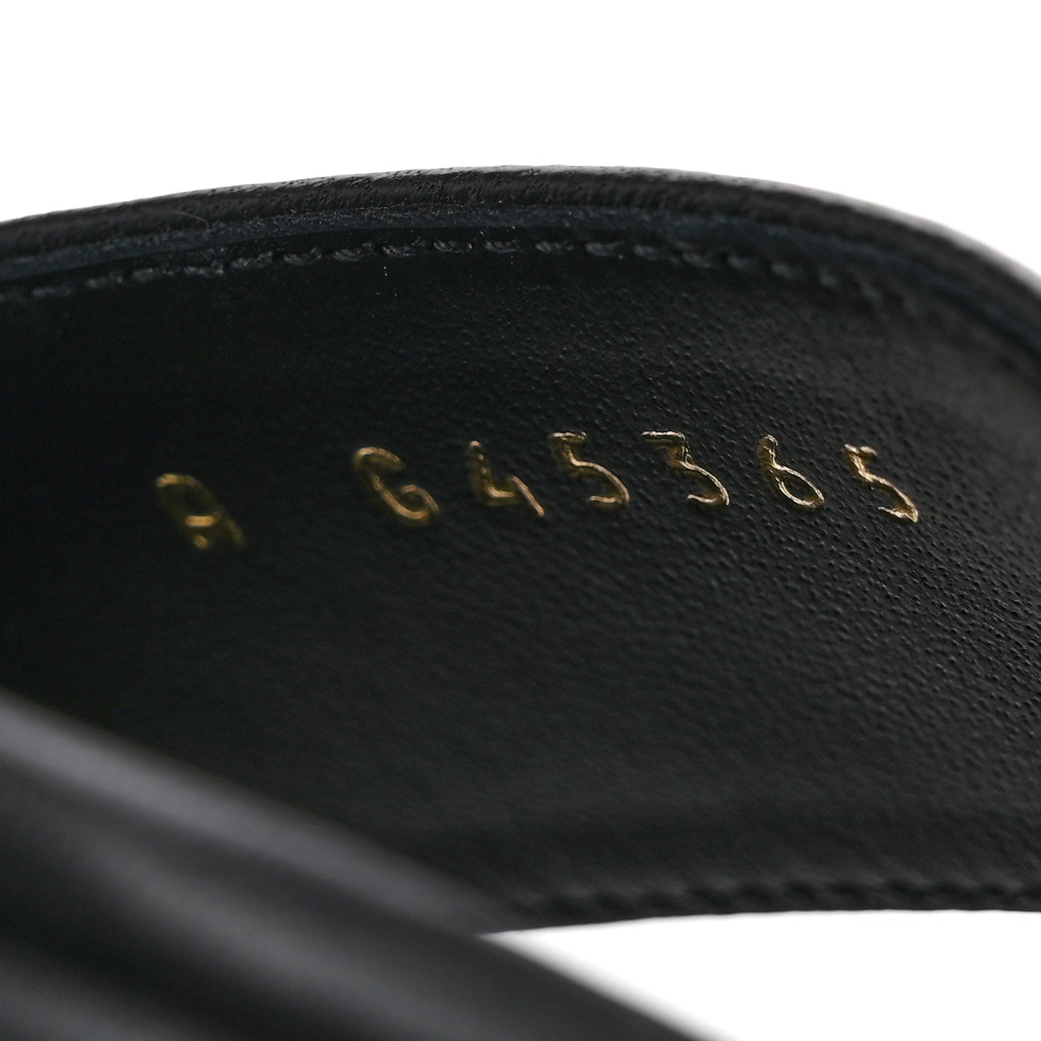 Chanel Lambskin Logo Platform Sandals 39 Black 9 of 11