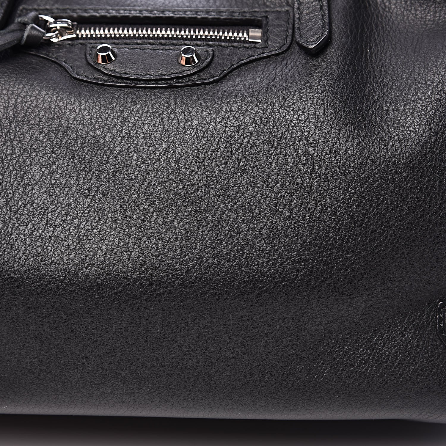 Balenciaga Veau Papier A6 Zip Around Tote Black 11 of 11