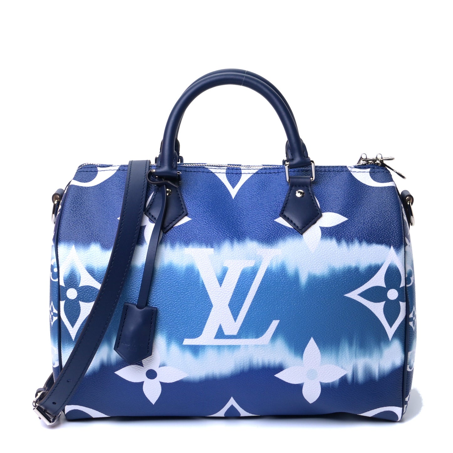 Monogram Escale Speedy Bandouliere 30 Blue