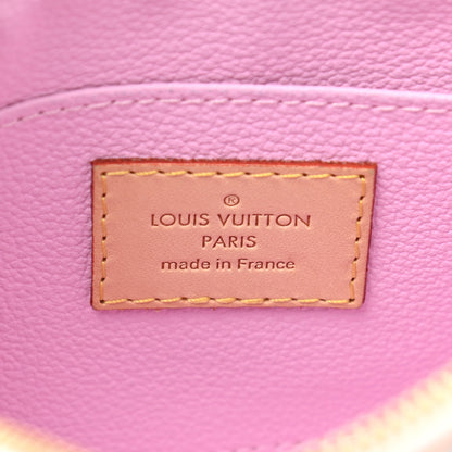 Louis Vuitton Monogram Multicolor Cosmetic Pouch White Litchi 6 of 6