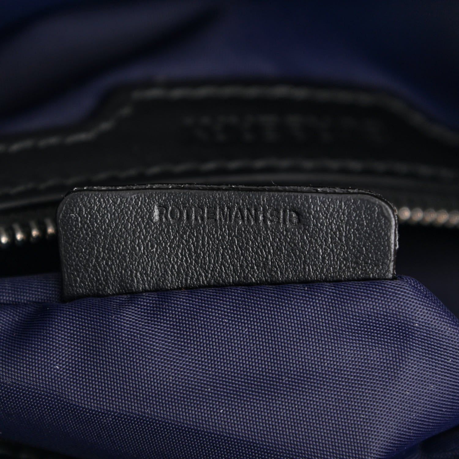Burberry Nylon Logo Small Ardwell Tote Navy 8 of 13