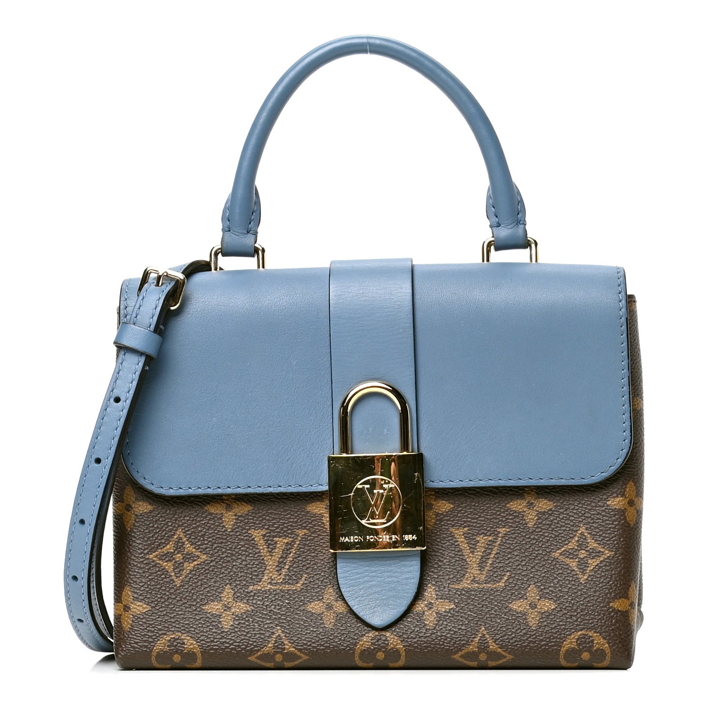 Monogram Locky BB Blue Jean
