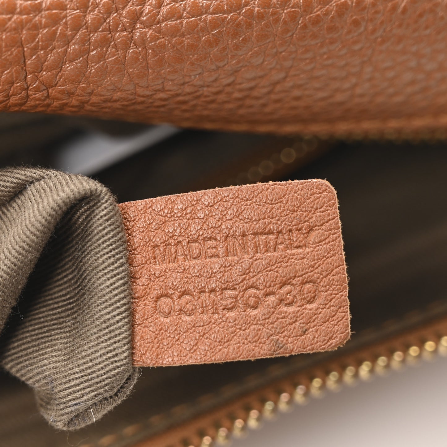 Calfskin Large Marcie Satchel Tan