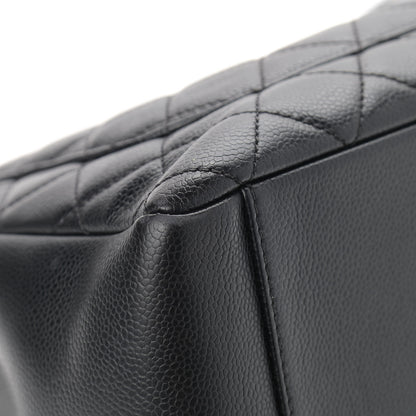 Chanel Caviar Quilted Grand Shopping Tote GST Black 13 of 14
