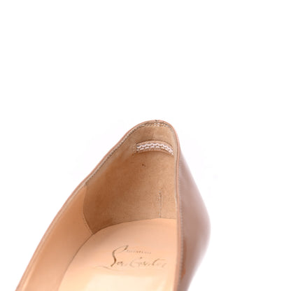 Christian Louboutin Patent Pigalle Plato 120 Pumps 37 Nude 11 of 12