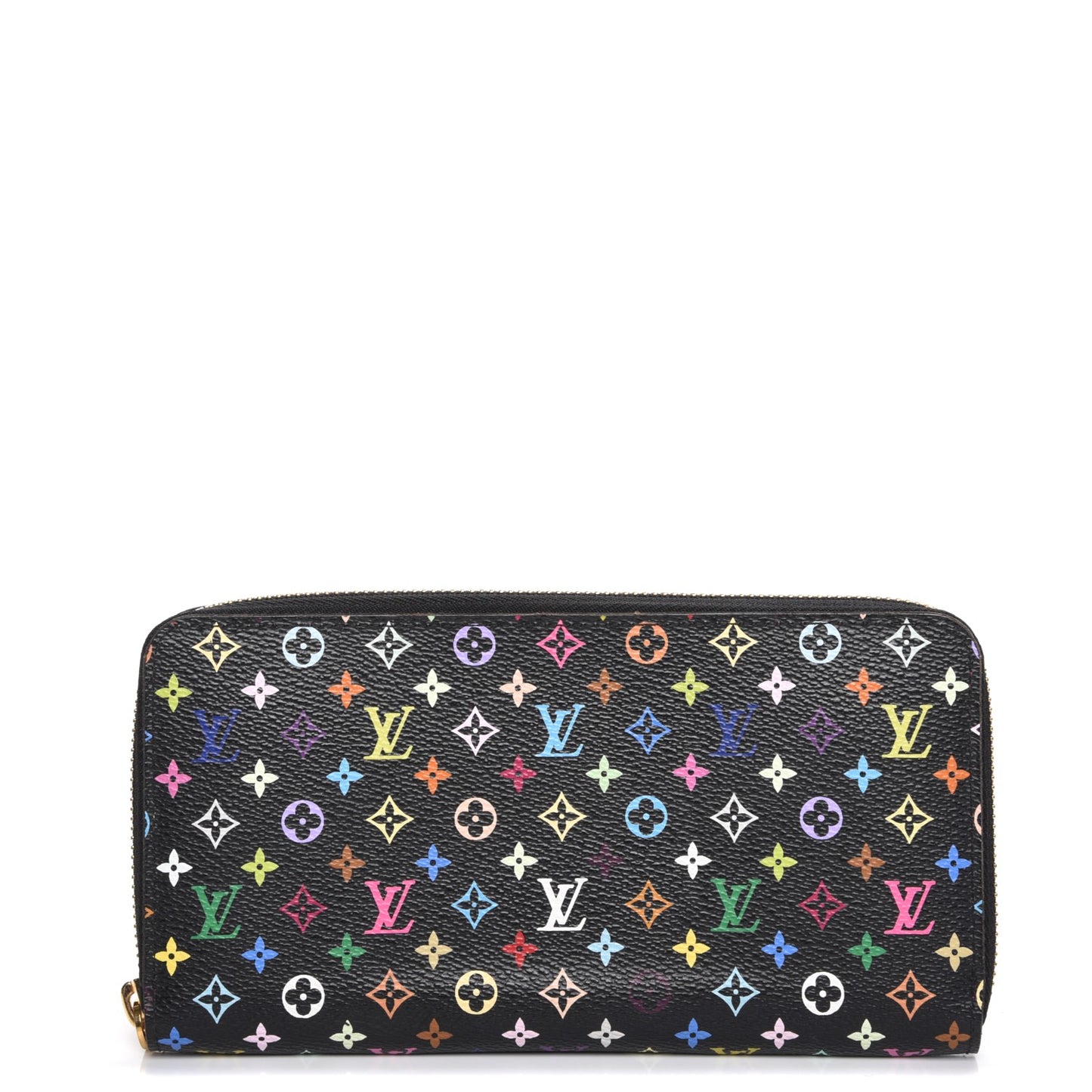 Monogram Multicolor Zippy Wallet Black Grenade